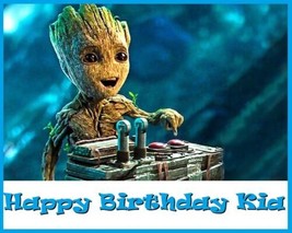Guardians of the Galaxy  Baby Groot Edible Cake Topper Decoration - £10.38 GBP