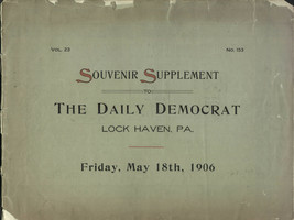 Lock Haven Souvenir (Clinton County, PA, 1906) - £59.73 GBP