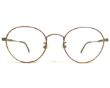 Vintage Polo Ralph Lauren Eyeglasses Frames CLASSIC 129 YN8 Matte Gold 5... - $60.56
