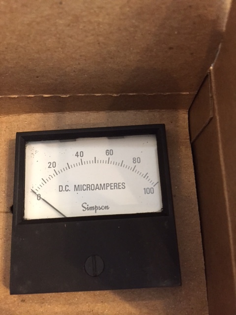 17456 Simpson 0-500 dc volts 2122a 0-500  dcv   2.5 ul cent 2000 ohms / ... - $117.00