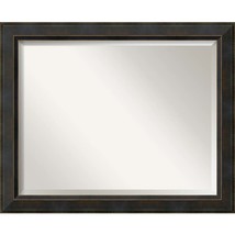 Amanti Art Bronze 32 x 26-Inch Large Vanity Mirror - £151.12 GBP