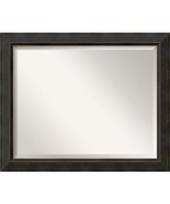 Amanti Art Bronze 32 x 26-Inch Large Vanity Mirror - £150.91 GBP