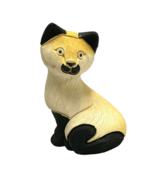 Hand Made Pottery Cat Statue Made in Uruguay Signed - €10,63 EUR