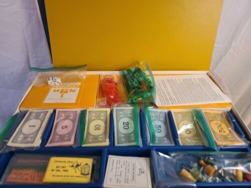 Primary image for Monopoly Deluxe Edition 1974 40th Anniversary Version Collectible Game VTG 1974