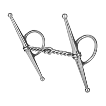 Tabelo SS Twisted Wire Full Cheek Snaffle Bit - £38.68 GBP