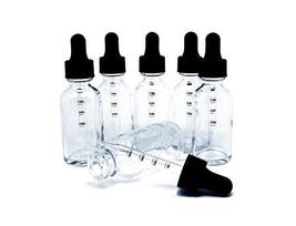 Perfume Studio Calibrated Clear Glass Empty Dropper Bottles 1oz, for Ess... - £13.46 GBP