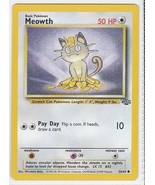 M) Pokemon Nintendo GAMEFREAK Collector Trading Card Meowth 56/64 50HP - £1.57 GBP
