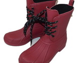 CHOOKA Eastlake Rain Boots Duck-Red 6 women - $24.70