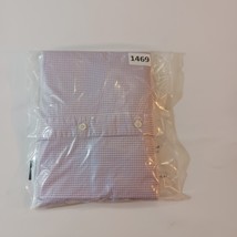 Castaway Nantucket Island Men's White & Purple Checkered Button-Down Shirt Sz L image 12