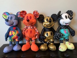 Lot of 4 NWT Disney Store June+July+August+September Mickey Mouse Memories Plush - £73.72 GBP