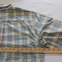 Jos A Bank Executive Collection Men's Yellow & Blue Cotton Button Up Shirt Sz M image 11