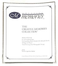 Creative Memories 8 x 10 Scrapbook 30 Refill Pages - £47.81 GBP