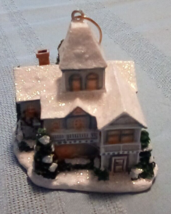 1991 Thomas Kinkade Painter of Light Victorian Christmas Kurt S Adler Ornament - £21.67 GBP