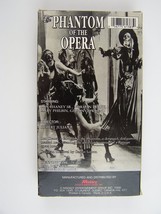 The Phantom of the Opera VHS Silent 1925 Hollywood Classics Edition - £15.73 GBP