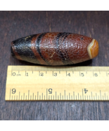 Large Dragon Skin Eye Agate Himalayan Indo Tibetan Agate bead Amulet Bea... - €63,79 EUR