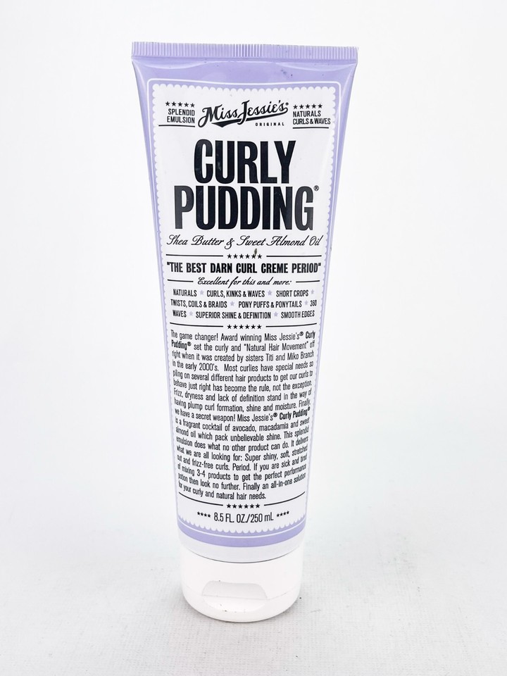 Miss Jessies Natural Curls Waves Curly Pudding 8.5oz Shea Butter Almond Oil - $15.16