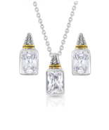 Montana Silversmith Two Tone Brilliance Jewelry Set - £46.98 GBP