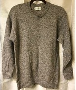 Country Trader Women’s? Men’s? S 100% Wool Sweater Taupe Beige Brown - £14.73 GBP
