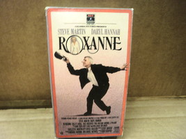 L44 ROXANNE STEVE MARTIN COLUMBIA 1987 USED VHS TAPE - $3.28