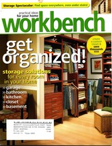 Workbench Magazine February 2008 Get Organized Storage Solutions for Every Room - £6.08 GBP