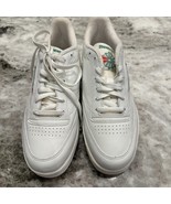 Reebok Club C  Vintage Mens 8 White Leather Lifestyle Sneakers Shoes Vin... - $82.34 CAD