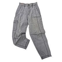 VTG 80s ZEPPELIN Baggy Denim Jeans Gray Acid Wash 29x31 Tapered Ankle Gr... - $47.52