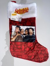 SEINFELD tv show cast  16”holiday Christmas stocking Jerry George Elaine... - $7.27