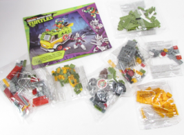 Mega Bloks Teenage Mutant Ninja Turtles Party Wagon Almost Complete No Figs 2016 - £13.44 GBP