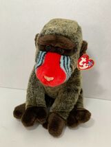 Ty Beanie Buddy Original Cheeks 11" baboon monkey buddies plush 2001 wit... - $13.64
