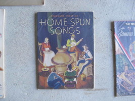 Vintage 1935 Treasure Chest of Home Spun Songs Music Bk - £14.79 GBP