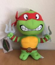 Teenage Mutant Ninja Turtles Raphael Plush Keychain Nickelodeon NWT - £19.98 GBP