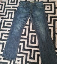 Next Blue Denim Boot Trousers Size 32R Express Shipping - £17.69 GBP