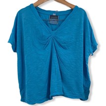 Mini YFB Young Fabulous And Broke Blue Loose Fit Tee Size 6 New - £14.57 GBP
