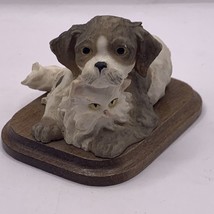 Vintage Giuseppe Armani Sculpture Persian Cat, Dog Figurine Made in Italy - $14.03