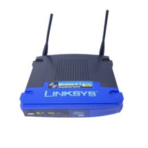 LINKSYS WRT54G v8.2 Wireless-G Broadband Router 2.4GHz 4port System only - $12.99