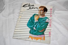 Elton John Concert Program 1980 World Tour estate sale find rare w1a - £24.84 GBP