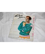 Elton John Concert Program 1980 World Tour estate sale find rare w1a - $596.42 MXN