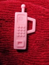 Barbie Pink Phone Accessory Replacement Piece Antenna Vintage EUC Plastic - $7.75