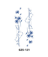 Juice Waterproof Tattoo Sticker Leg Arm Fake Tattoos Temporary Body Art ... - $12.24 CAD