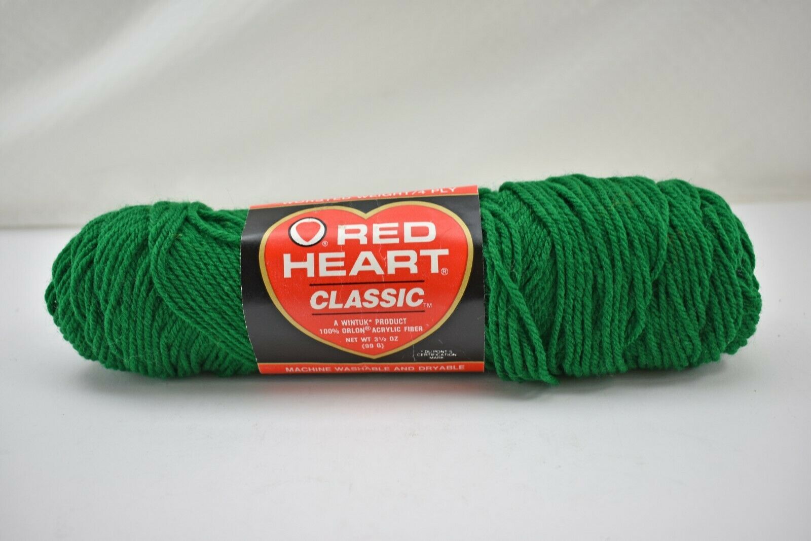 Vintage Red Heart Classic Orlon Acrylic Worsted Yarn - 1 Skein Paddy Green - £6.73 GBP
