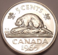 Proof Canada 1965 Beaver Nickel ~ Coins Are The Mints Best Work ~ Free-
show ... - £3.29 GBP