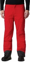 Columbia Men&#39;s Powder Stash Ski Snow Pants 34&quot; Inseam Size 1X Mountain Red - £62.62 GBP