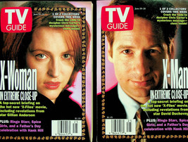 TV Guide:  Jun 29, 1998 - Set of 2: &quot;X-Man&quot; &amp; &quot;X-Woman&quot; - Collectors&#39; Co... - £18.37 GBP