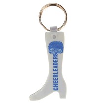Plastic White Boot Keychain Cowboys Dallas Cheerleaders 3 inches long - £9.70 GBP