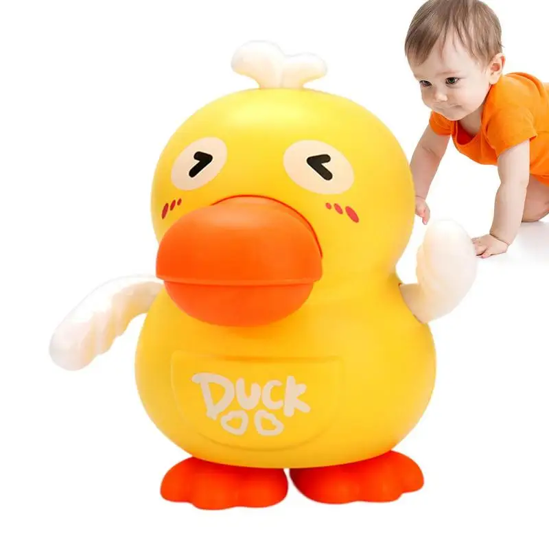 Kids Musical Duck Toy Rocking Animal Interactive Toy Educational Toy Portable - £12.60 GBP