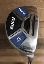 An item in the Sporting Goods category: USED RH RIFE RX5 Chipper Petite Ladies Standard Golf Club Steel Shaft 5807-NNNH