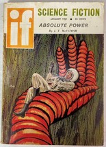 IF Science Fiction January 1961; Vol 10 No 6, Absolute Power by J T McIn... - £7.82 GBP