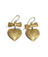 Ladies 10k Yellow Gold 1.0 Grams Heart Dangle/Drop Earrings - $616.13 CAD Ladies 10k Yellow Gold 1.0 Grams Heart Dangle/Drop Earrings - $616.13 CAD