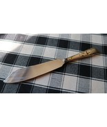 Vintage WEB Sterling Silver Handle Fish Knife 9.75&quot; - £30.25 GBP