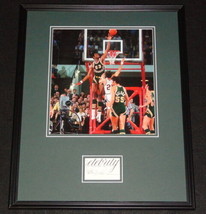 Artis Gilmore Signed Framed 16x20 Photo Display Jacksonville Spurs - £79.37 GBP